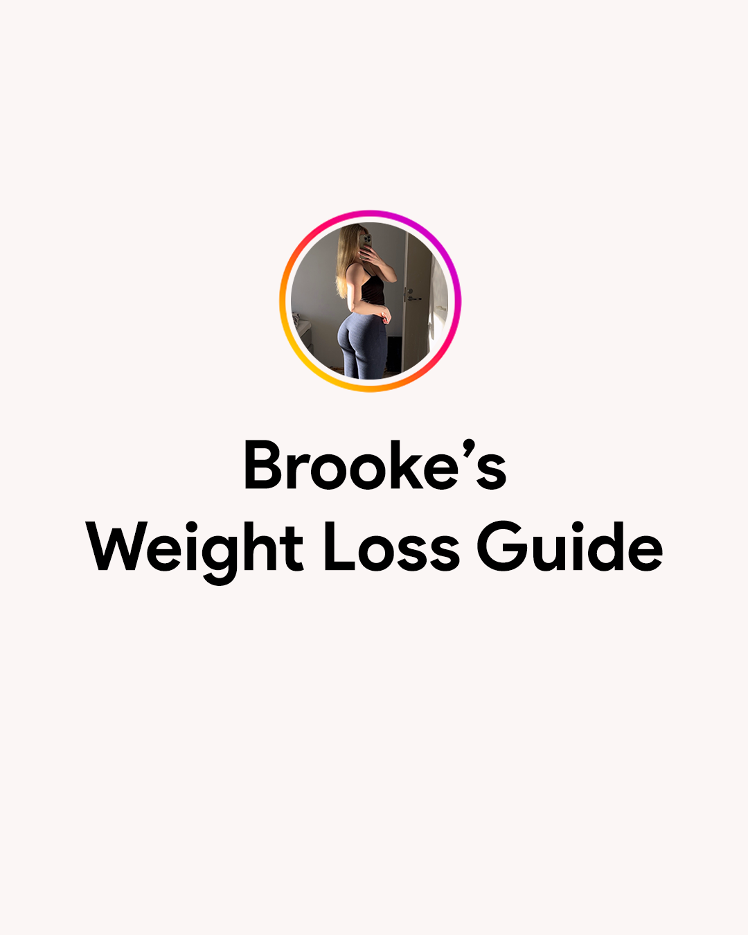 Lenore's Weight Loss Guide